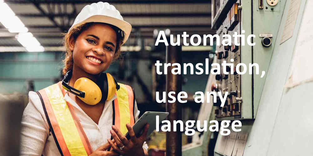 Automatic translation, use any language